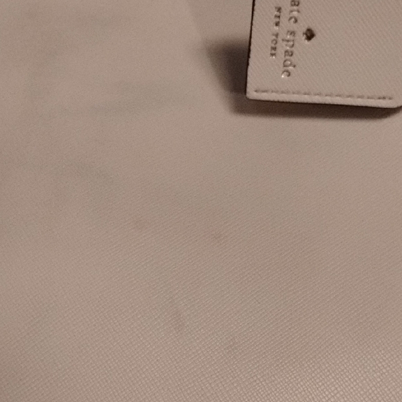 Kate Spade Saffiano Leather Cream Tote Bag - Picture 7 of 10